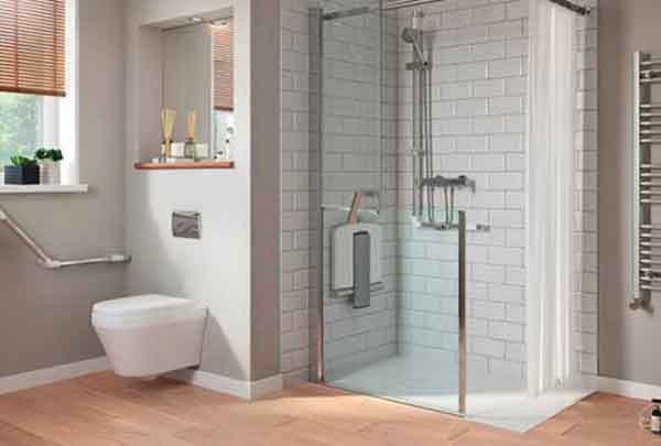 Réalisation douche senior PMR 1