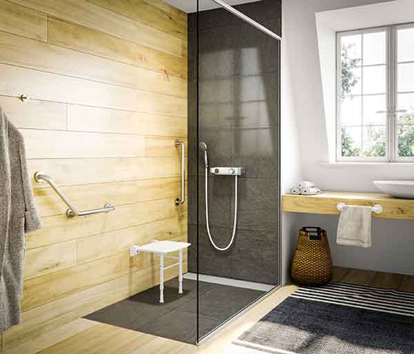 Réalisation douche senior PMR 6